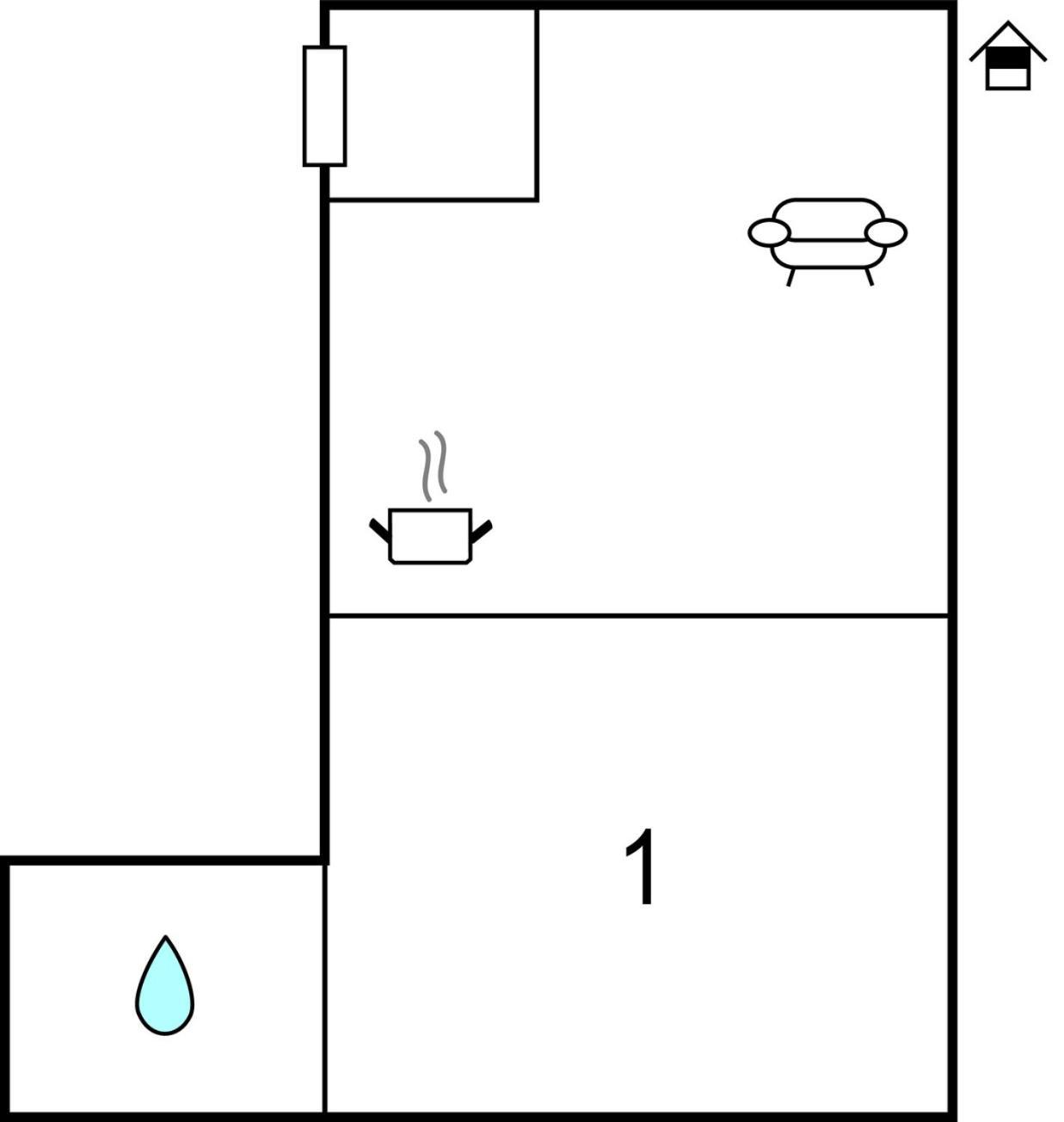 1 Bedroom Nice Apartment In Senj 塞尼 外观 照片